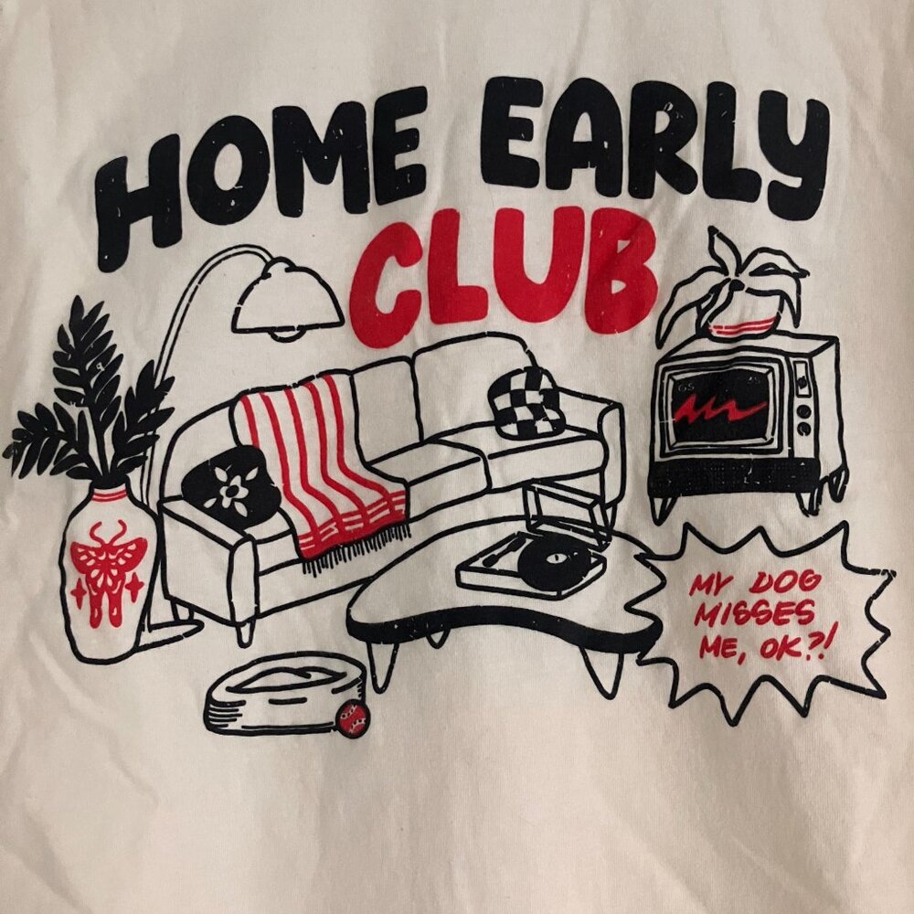 Home Early Club tee (L) - Picture 2 of 4